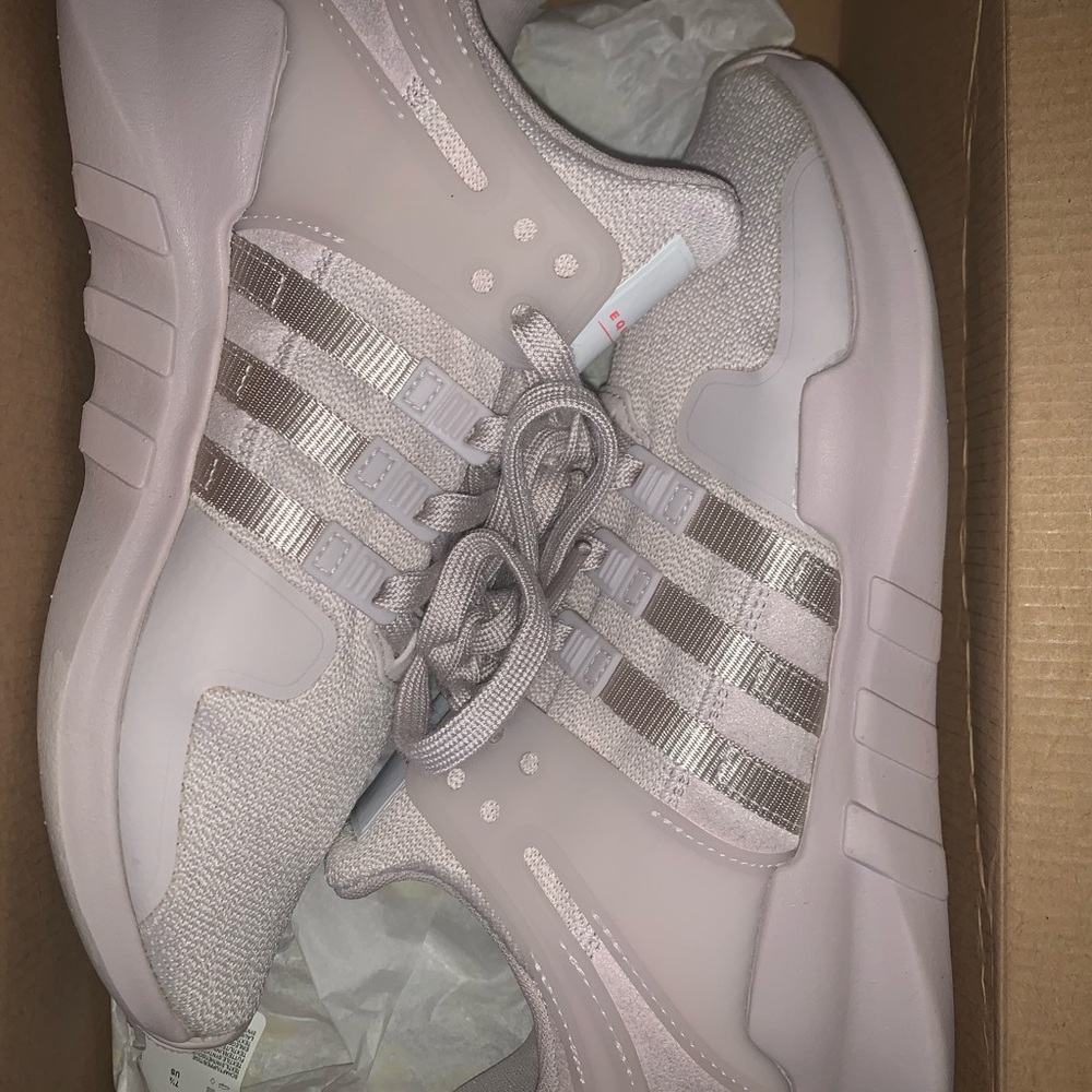 Women’s Adidas EQT, Size 7.5, Ice Purple, Worn Twice, With Box